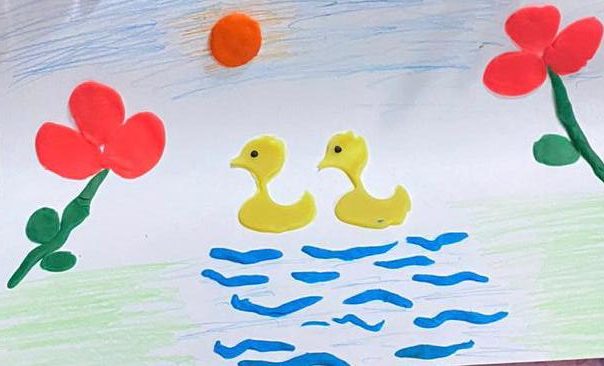 Janmaitri Drwng7_1st Edn_क्ले आर्ट, अद्रिजा अवस्थी, कक्षा १, मसकट, ओमान