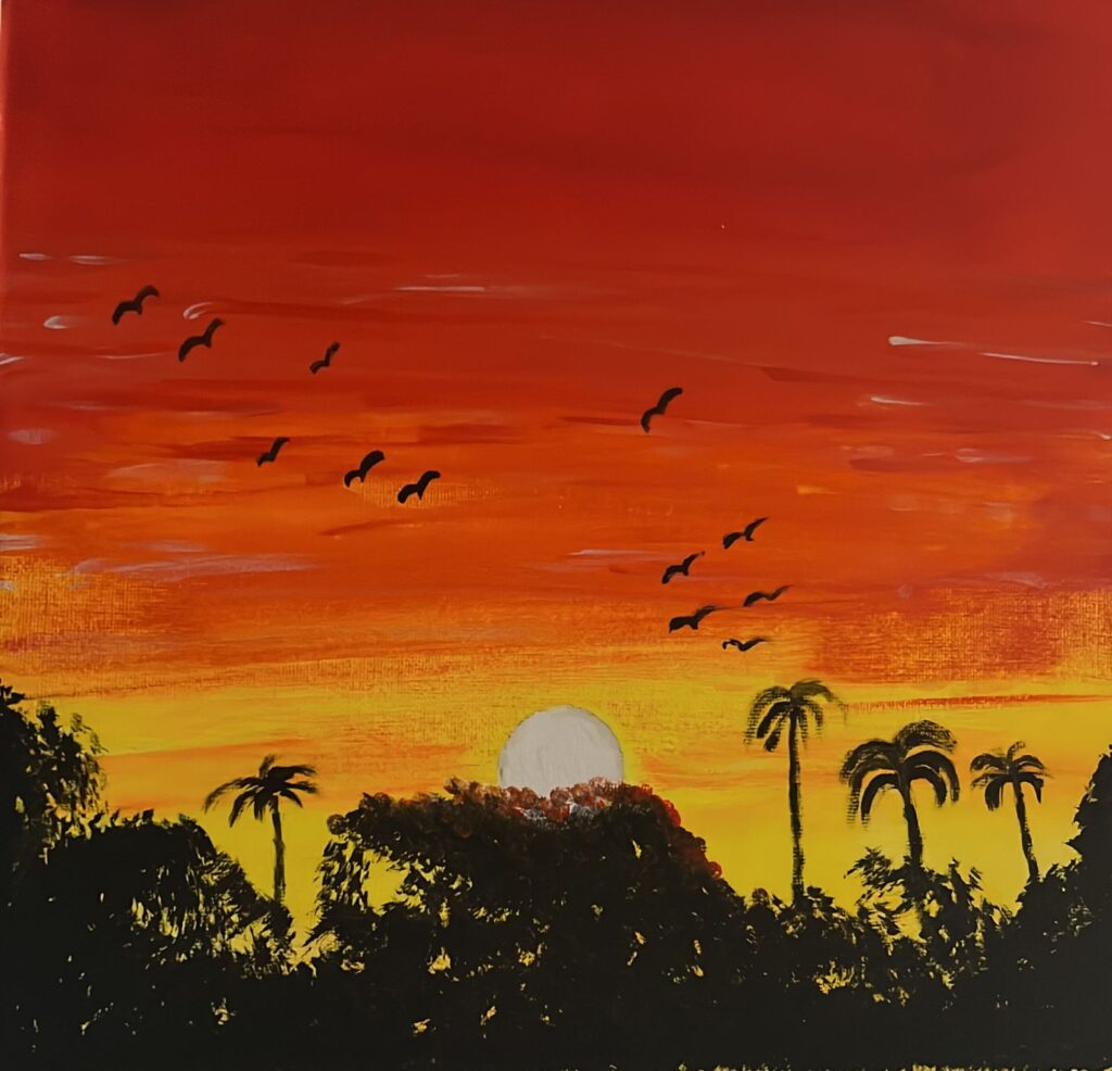 Janmaitri Painting_1st Edn_पेंटिंग, द्वारा पल्लवी नितिन अवस्थी, मसकट, ओमान